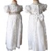 formal baby wear Christening Dress. Baptism Gown, First Communion Dress flower girl dress, Baptism Dress, Baptism Gown C027-1